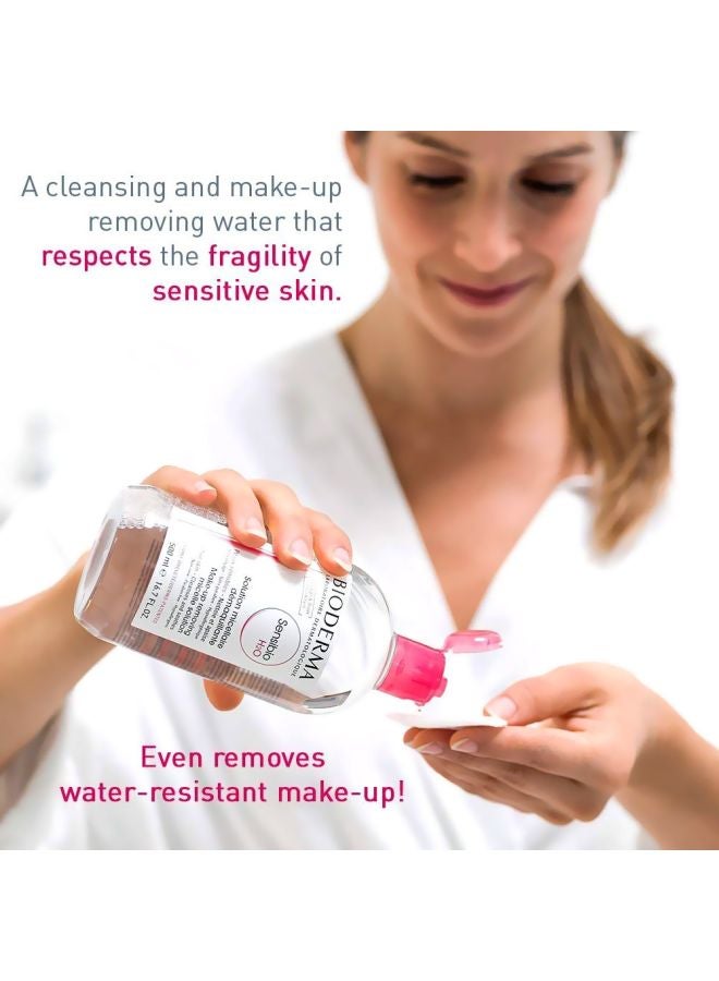 Bioderma Sensibio H2O Make-Up Removing Micelle Solution Clear - Image 2