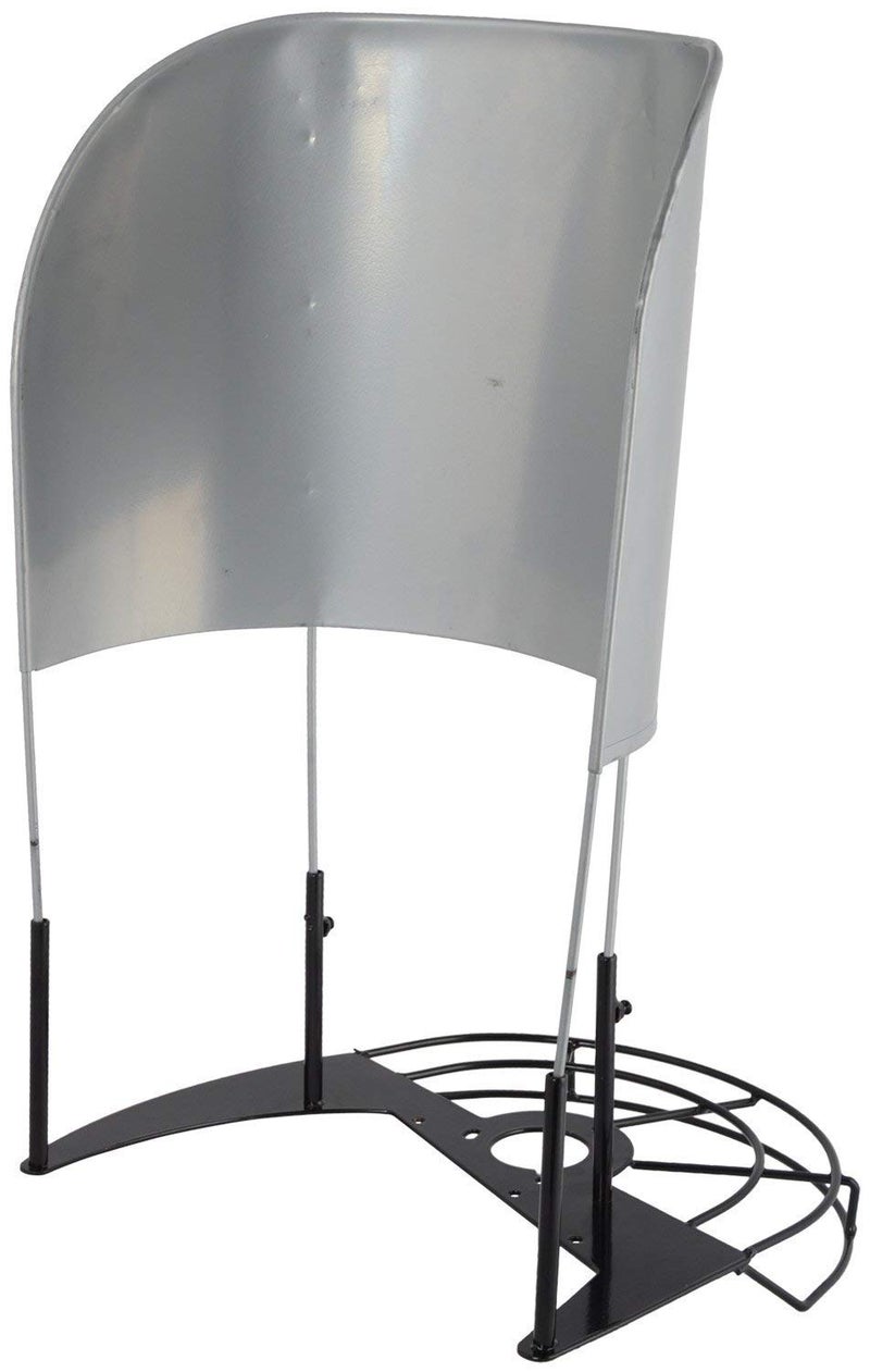 YUVCON Paddy Guard for Brush Cutter, Made of Metal for Heavy-Duty Usage, fits All Types of Brush Cutter, Universal Size Paddy Attachment, Crop Collector - Image 2