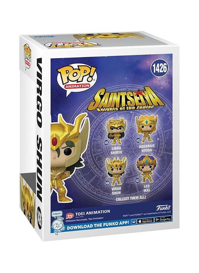 Funko Funko Pop! Animation: Saint Seiya  Gold Virgo Shun Vinyl Figure  - Image 3