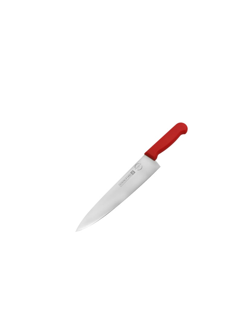 Royalford 10" Chef Knife- RF12555/ with Ultra-Sharp Stainless Steel Blades and Rust-Proof Body, PP Handle - Image 1