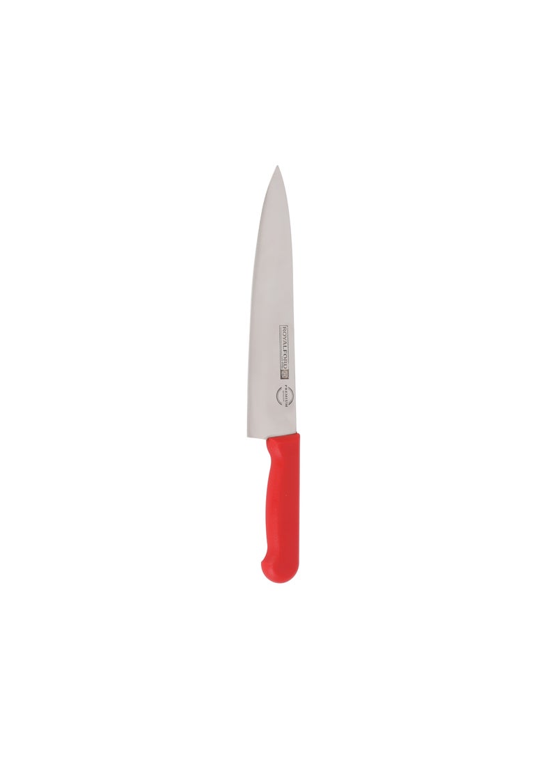 Royalford 10" Chef Knife- RF12555/ with Ultra-Sharp Stainless Steel Blades and Rust-Proof Body, PP Handle - Image 2