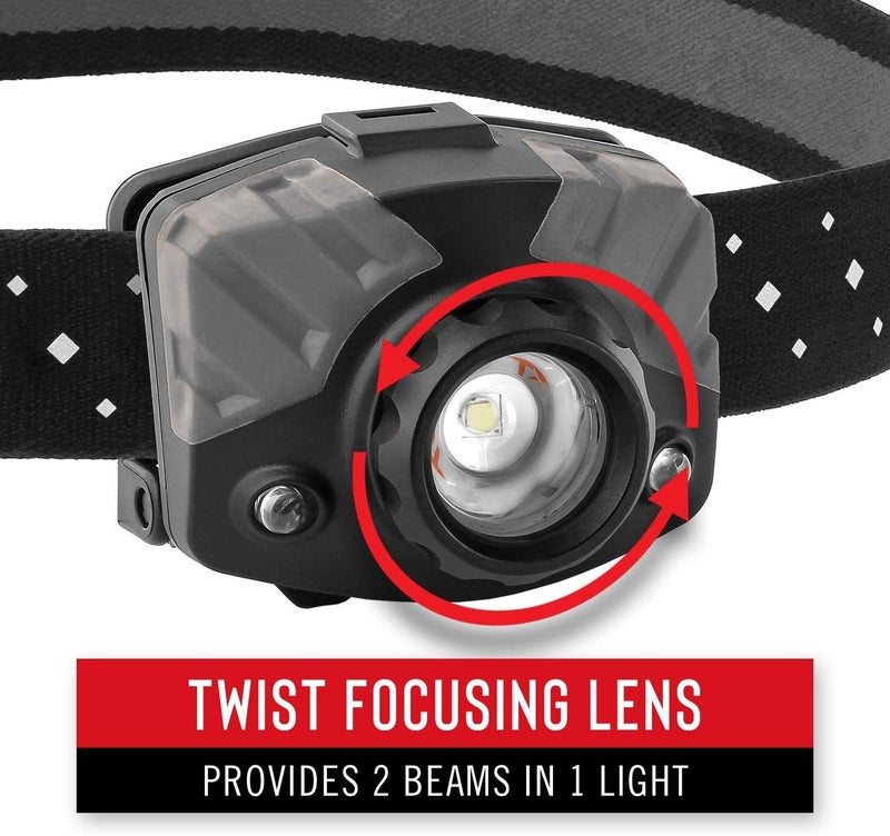 Coast Coast FL78 435 Lumen TriColor Pure Beam LED Headlamp with Twist Focus  - Image 2