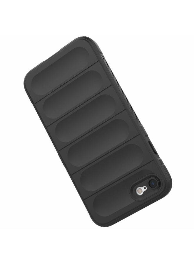 Premium Protection Back Silicone Case Compatible with Iphone 7/8/Se 2020/Se 2022 Magic Shield Shockproof Case with Camera Protection (Black)  - Image 3