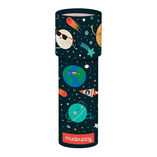 Mudpuppy Solar System – 6.5” Tall with 2.25” Diameter – Colorful Kaleidoscope for Kids with Colorful Artwork, Ideal for Ages 3-8 – Toy Made of Matte-Finish Board Material - Image 4