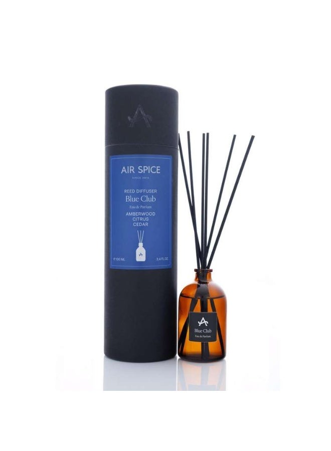 Pan Home Air Spice Blue Club Reed Diffuser 100ml - Blue - Image 5