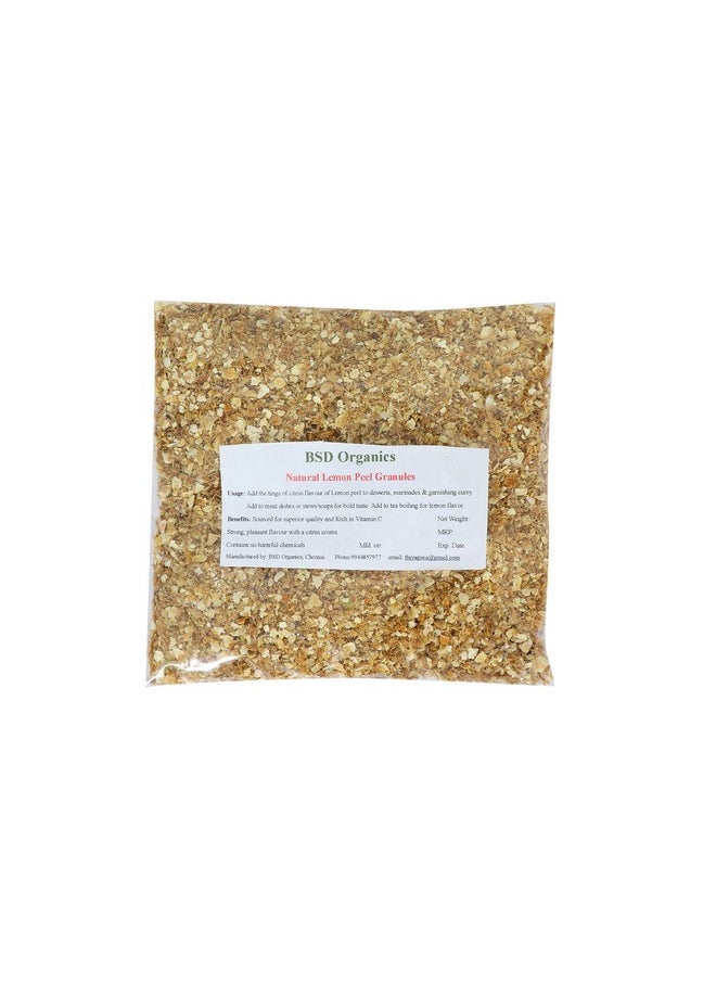 BSD Organics Natural Zest Lemon Peel Granules 3 Kg 