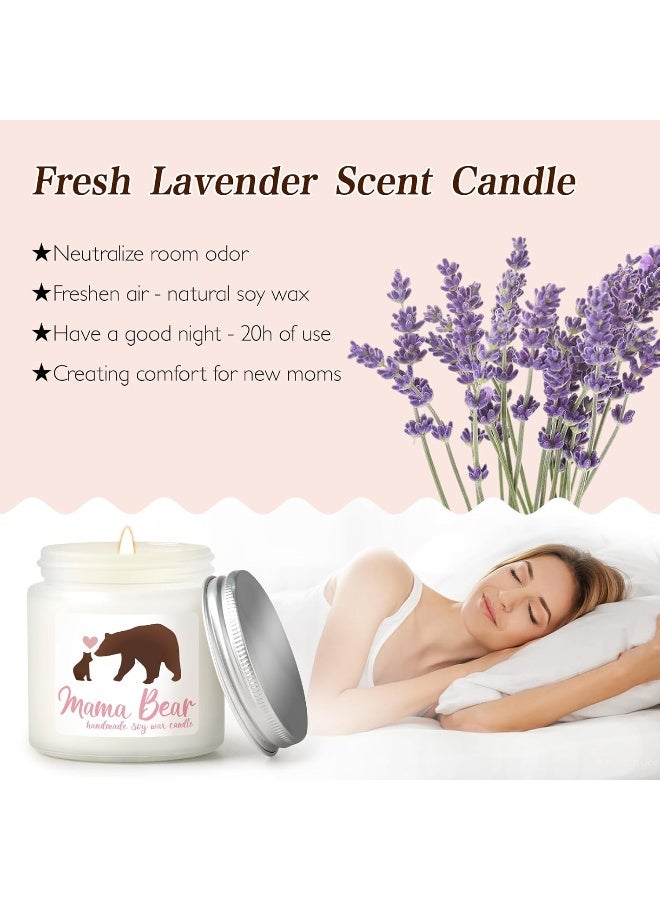 Suhctuptx New Mom Gifts, Bear Postpartum Essentials Mom to Be Gift, Pregnancy Gifts for Expecting Mom (Ivory) - Image 5