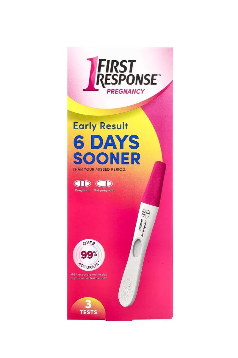 FIRST RESPONSE Early Result Pregnancy Test 3 Tests - Image 1