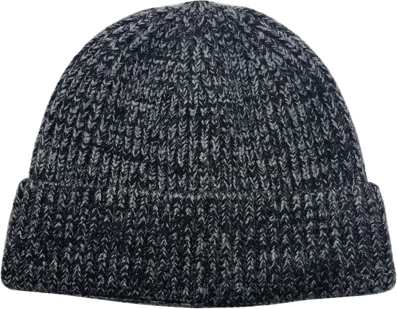 Roybens Swag Wool Knit Cuff Short Fisherman Beanie for Men Women, Winter Warm Hats - Image 1