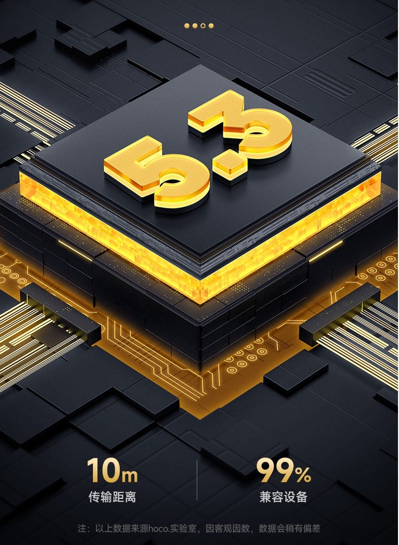 هوكو سماعات أذن بلوتوث حقيقية EW57 جميعي مع وضعين وتفعيل سيري - Image 5