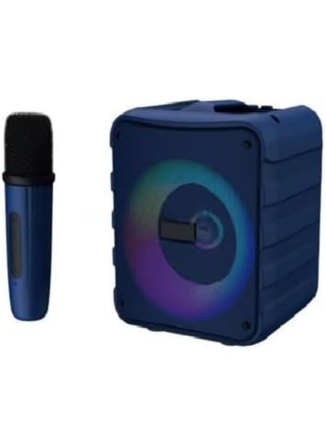 Karaoke Machine with Wireless Microphone, Portable Bluetooth Speaker for Kids and Adults, Party - Image 1