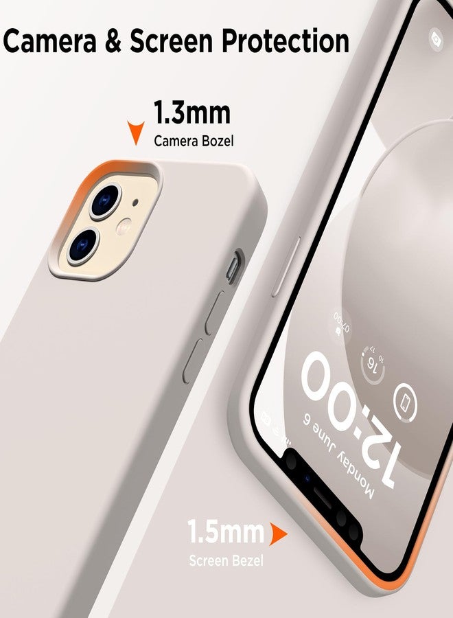 جراب COFFKER لهاتف iPhone 12 و iPhone 12 Pro، [واقي عدسة الكاميرا + واقي الشاشة]، بطانة ناعمة من الألياف الدقيقة، جراب سيليكون رفيع مقاوم للصدمات، مقاس 6.1 بوصة - Image 4