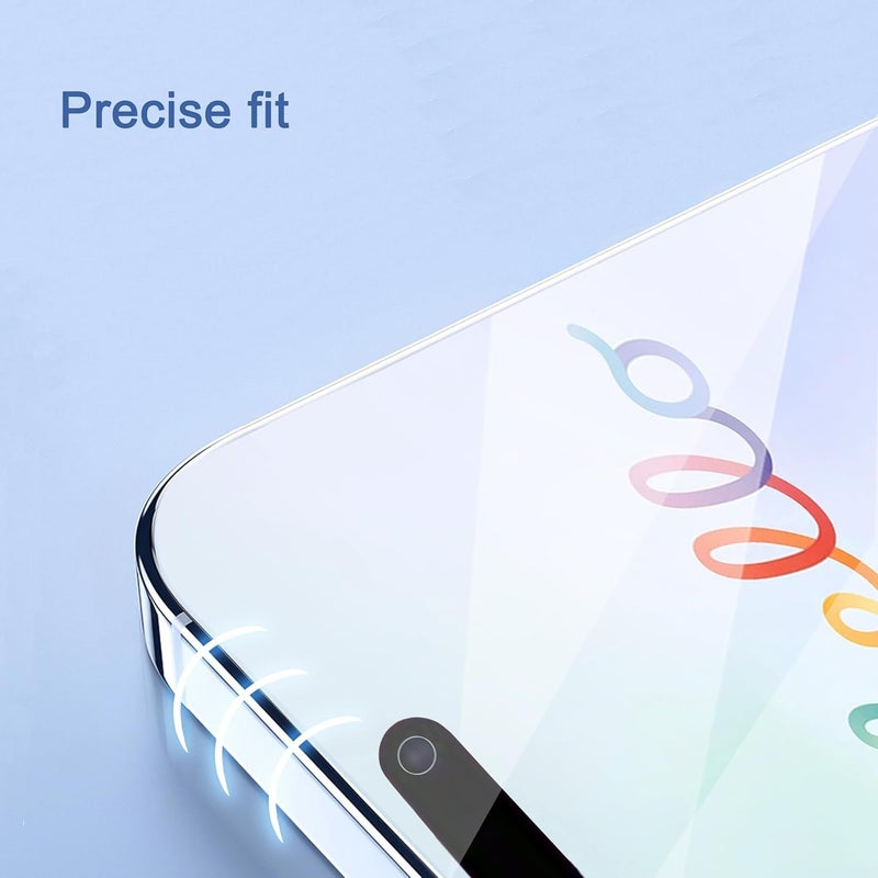 3 Pack HD Tempered Glass Screen Protector 0 33mm Thin 9H Hardness For iPhone 11 Pro Case Friendly Anti Scratch Touch Sensitive Face ID Compatible High Transparency - Image 2
