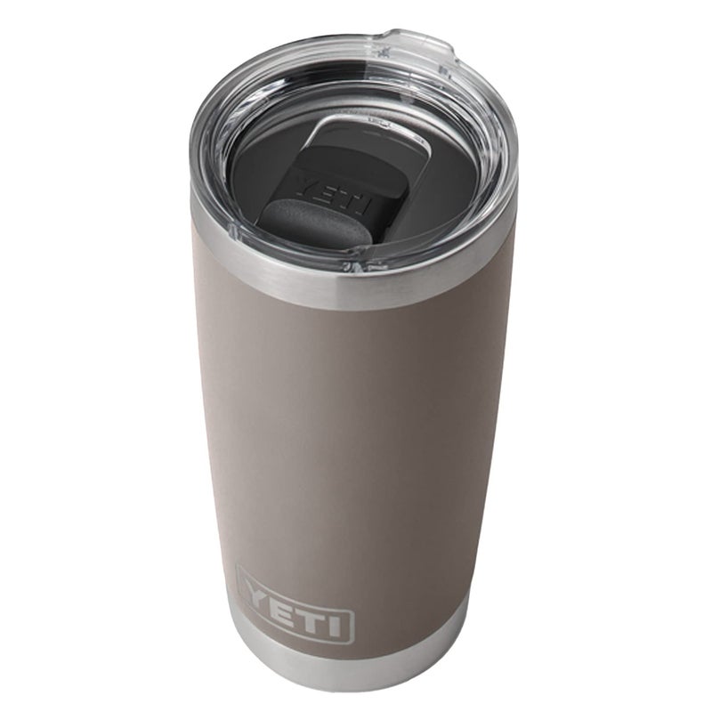 YETI Rambler 20 oz Tumbler, Stainless Steel, Vacuum Insulated with MagSlider Lid, Sharptail Taupe - Image 1
