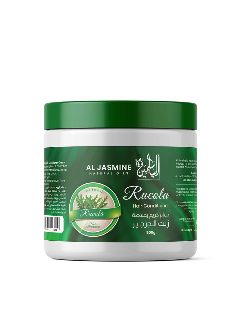 Aljasmine - Rucola (Arugula) Hair Conditioner Cream | Helps in Stimulating Hair Growth | Repair Damaged Hair | Fights Hair Loss | Protects Hair From Harmful Environment | Improves Blood Circulation to the Scalp - Image 1