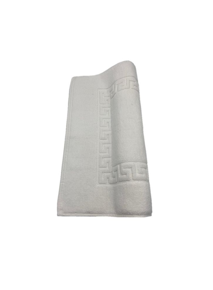 BYFT Magnolia (White) Luxury Bath Mat (50x80 Cm-Set of 1) Premium Cotton, Highly Absorbent and Quick dry, Classic Hotel and Spa Quality Bath Linen-1000 Gsm - Image 4