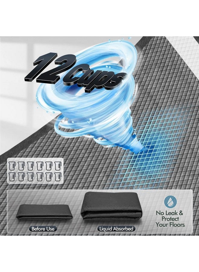 جيمارس فوط جيمارز للتحكم في الروائح، 4XL، 36×36، فوط فحمية للكلاب - 9 طبقات، فائقة الامتصاص، كبيرة جدًا، مانعة للتسرب، سريعة الجفاف، 45 قطعة - Image 1