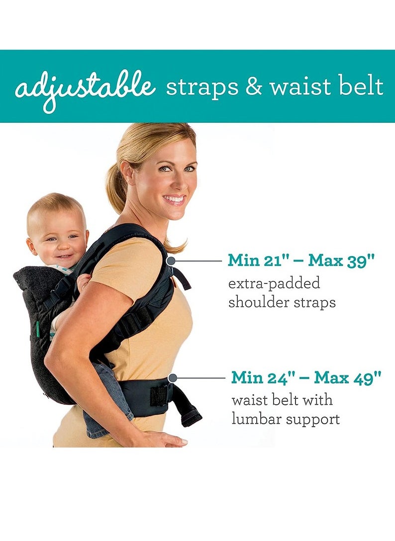 ARNOTEC - 4 in 1 Multifunctional and Comfortable Baby Carrier with Secure Buckles and Adjustable Design, Suitable for New - borns to Free Your Hands - Image 1