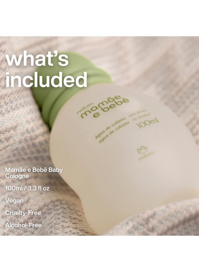 Natura كولونيا بيبي ناتورا ماما وبيبي، رائحة الحمضيات - خالية من الكحول - 100% نباتية - 88% مكونات طبيعية - أو دو تواليت - Image 2