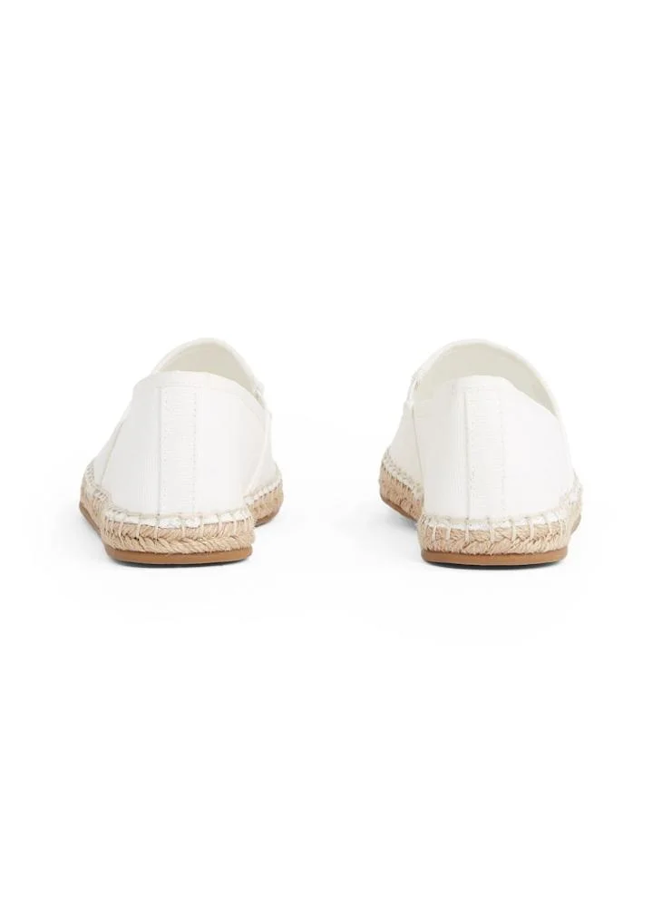 TOMMY HILFIGER  Flag Embroidery Canvas Espadrilles for Women | Best Price UAE