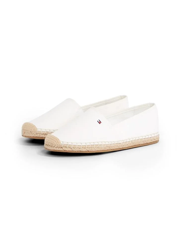 TOMMY HILFIGER  Flag Embroidery Canvas Espadrilles for Women | Best Price UAE