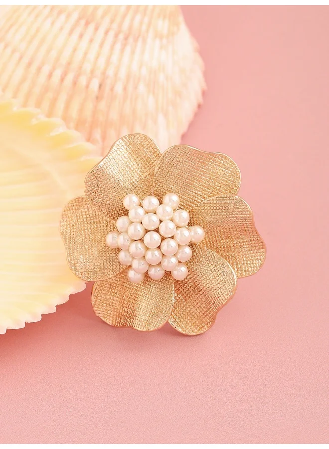 SOHI Party Artificial Cocktail Ring Jewellery