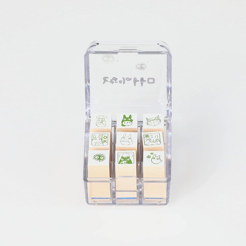 Beverly Studio Ghibli My Neighbor Totoro Mini Rubber Stamp Set (x9 Stamps) (Japan Import) - Image 5