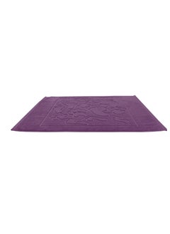 Banotex Cotton bath rug 55X85CM  100% cotton 400g  850gsm  egyption  COTTON Shower Carpet Rug, Machine Washable Quick Dry Ultra Bathmats for Tub, Bathroom and Shower  - Image 4