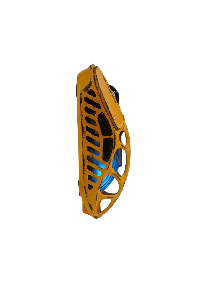 Mercury X Special Edition Gaming Mouse, Wireless/Bluetooth/Wired – Battle Worn Yellow - Image 2