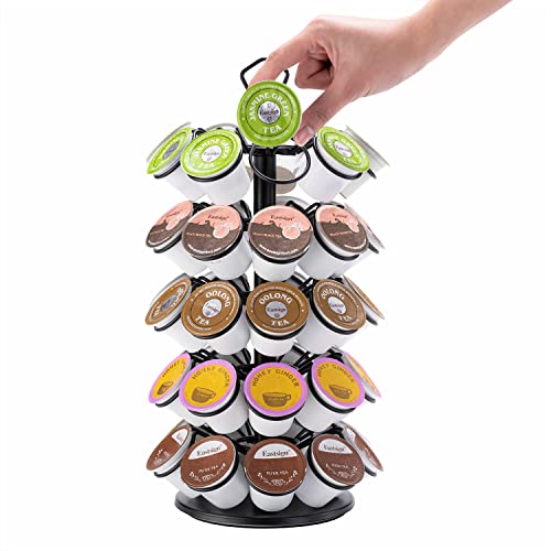 Rice rat K-Cup Storage Coffee Capsules Pod Holder Carousel Capsule Display Storage for k-cup（45 pods-5 tiers） - Image 5