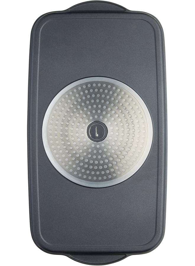 ماستر كلاس صينية شواء مزدوجة من الألومنيوم المصبوب من كيتشن كرافت، مقاس 46 سم - Image 2