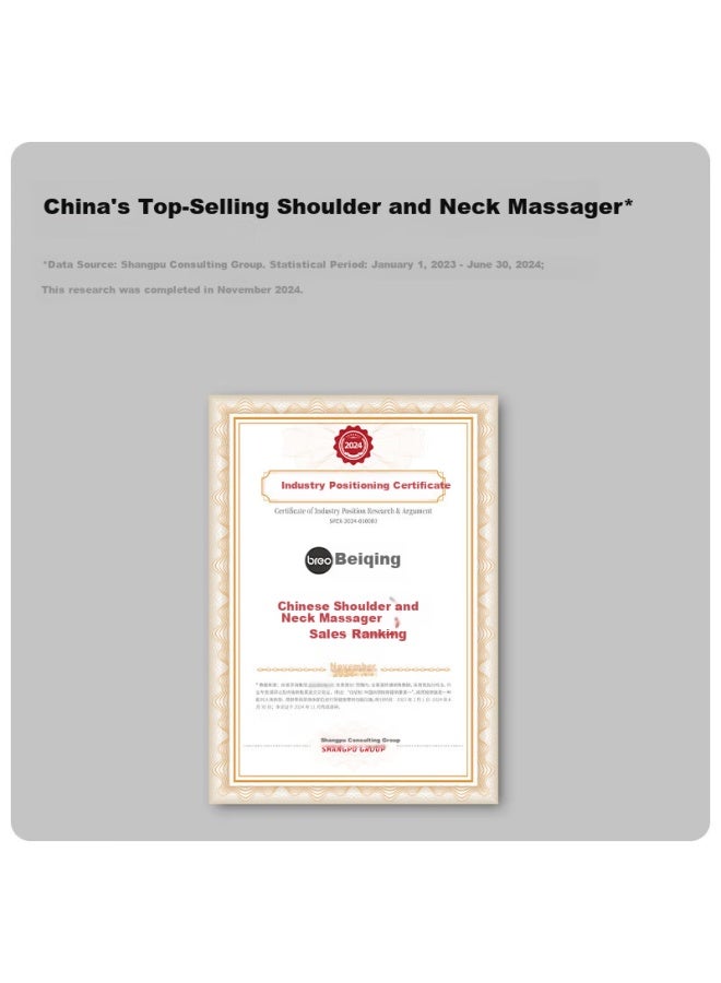 Breo N6mini-2nd Generation [shoulder Heat Therapy Version] Neck Massager Shoulder And Neck Massage Device Leg Waist And Neck Massager, Birthday And New Year Gift For Boyfriend Or Girlfriend - Image 5