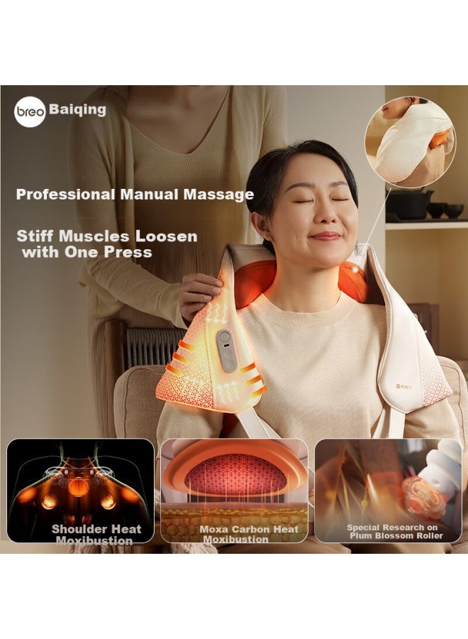 Breo N6mini-2nd Generation [shoulder Heat Therapy Version] Neck Massager Shoulder And Neck Massage Device Leg Waist And Neck Massager, Birthday And New Year Gift For Boyfriend Or Girlfriend - Image 3