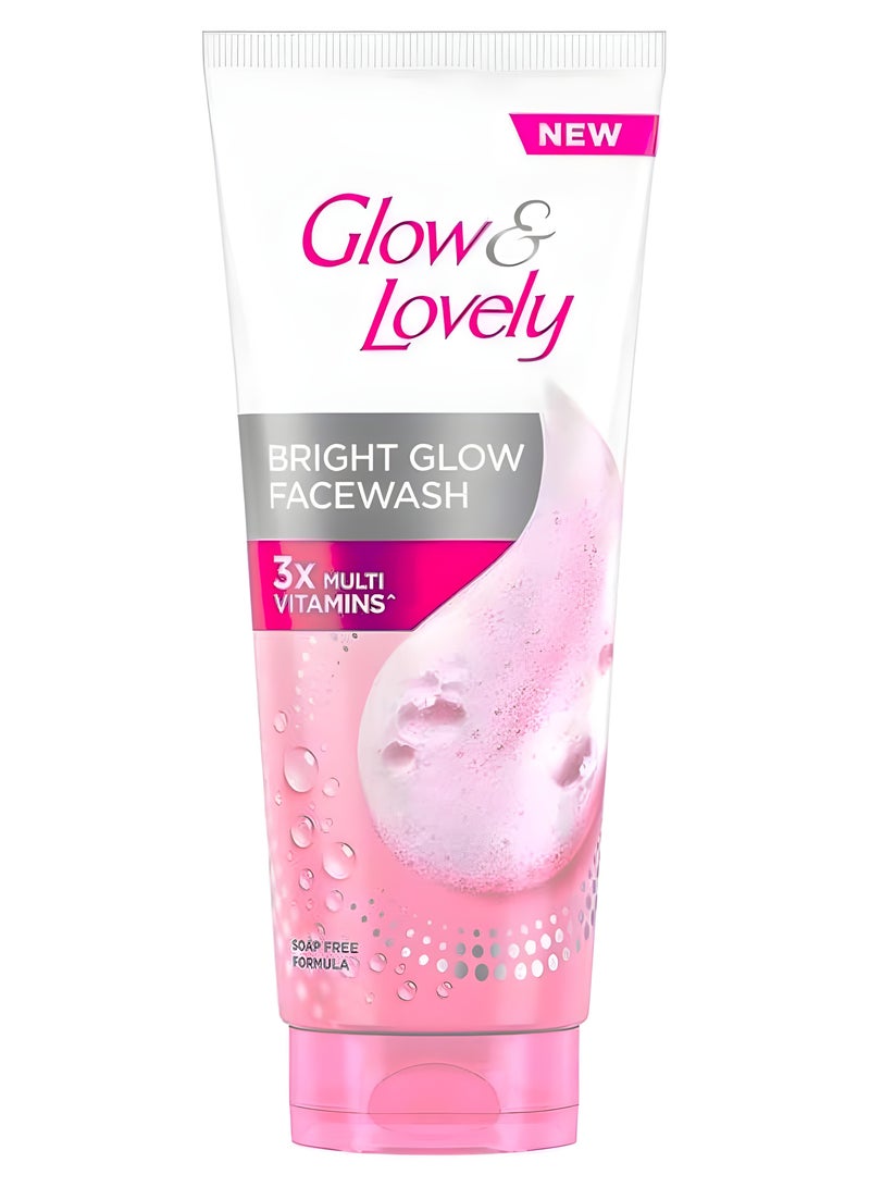 Glow & Lovely BRIGHT GLOW FACEWASH 3x MULTI VITAMINS^ 100 g
