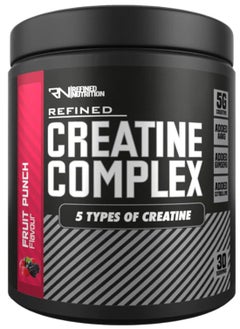 Refined Nutrition Creatine Complex, Icy Blue Raspberry Flavor, 30 Servings