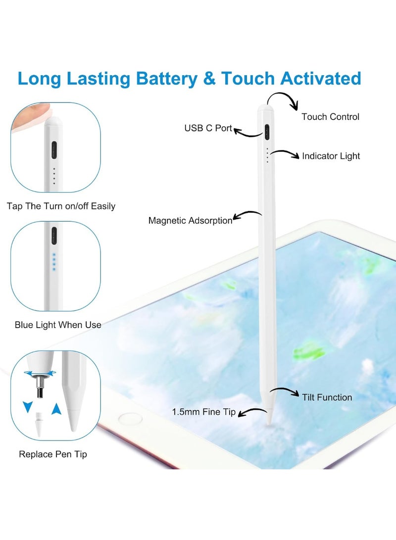 زاڤي قلم هواوي وقلم هونر، قلم ستايلس مغناطيسي لسلسلة أجهزة هواوي ميت باد وهونر باد، أدوات مدرسية (غير متوافق مع آيباد) - Image 2