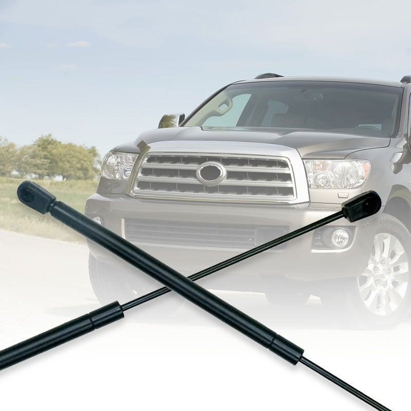 2PCS Toyota Sequoia Tundra Front Hood Gas Struts Lift Supports Replacement - Image 5