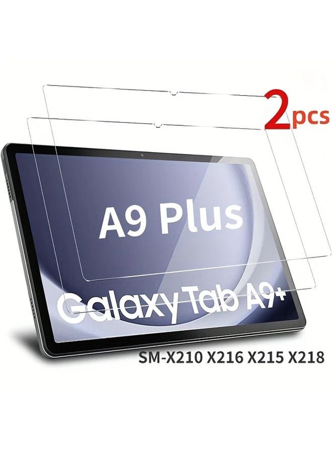 2PCS Tempered Glass Screen Protector For Samsung Tab A9 Plus 11 Inch 2023 Model X210 X215 - Image 1