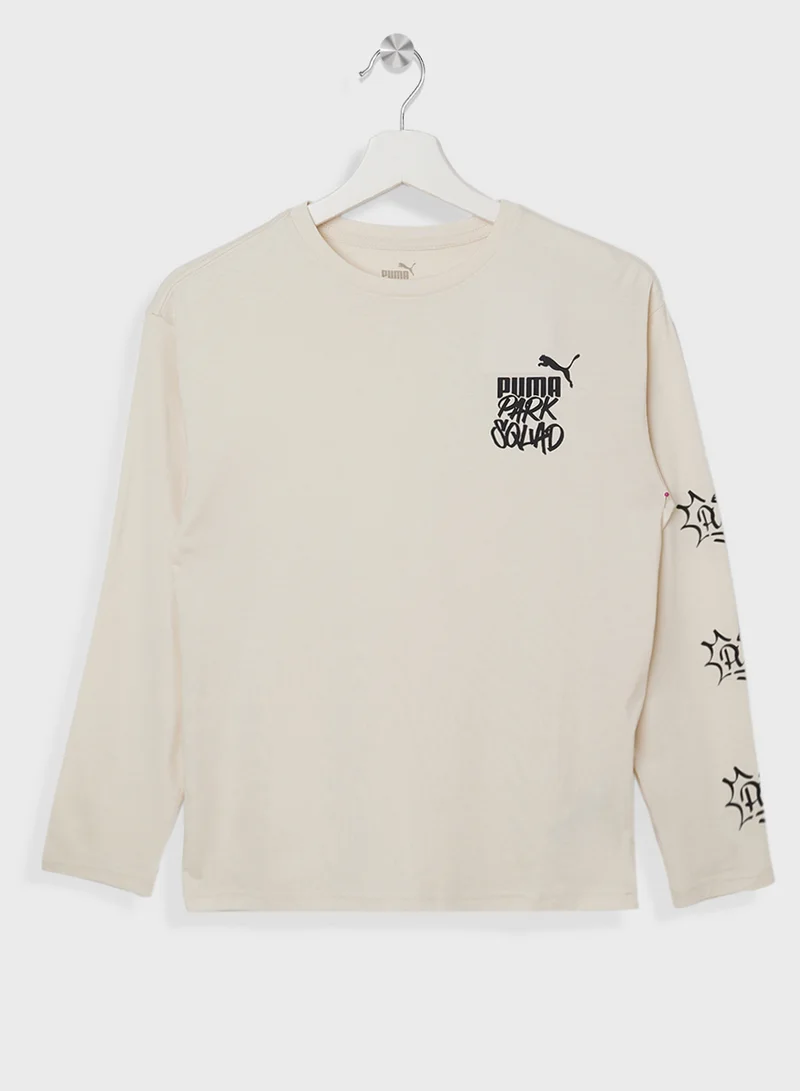 PUMA Youth Essential Mid 90S T-Shirt