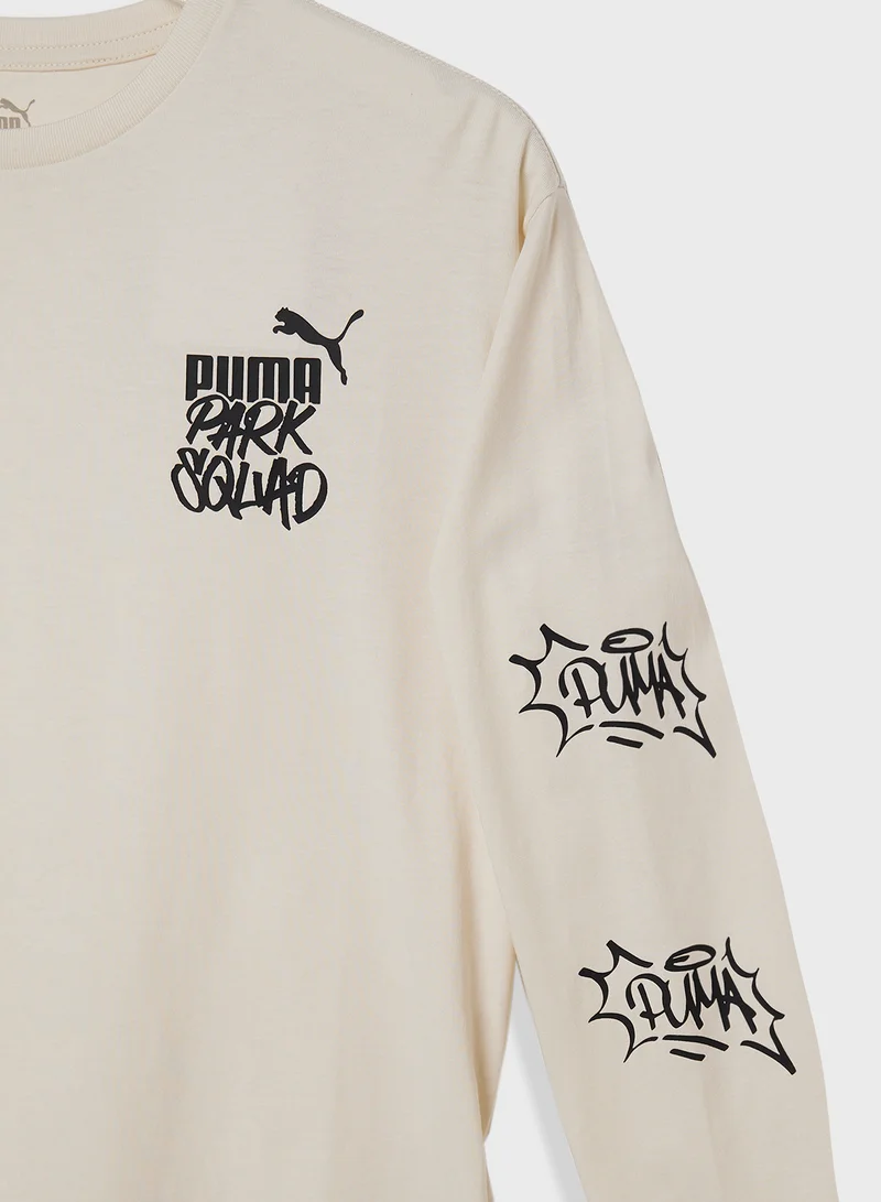 PUMA Youth Essential Mid 90S T-Shirt