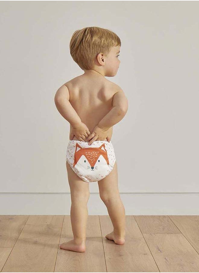 Kit & Kin Kit & Kin Reusable Cloth Nappy – Eco-Friendly, Leak-Proof & Gentle Diapering Solution | Reusable Diaper Fox  - Image 4