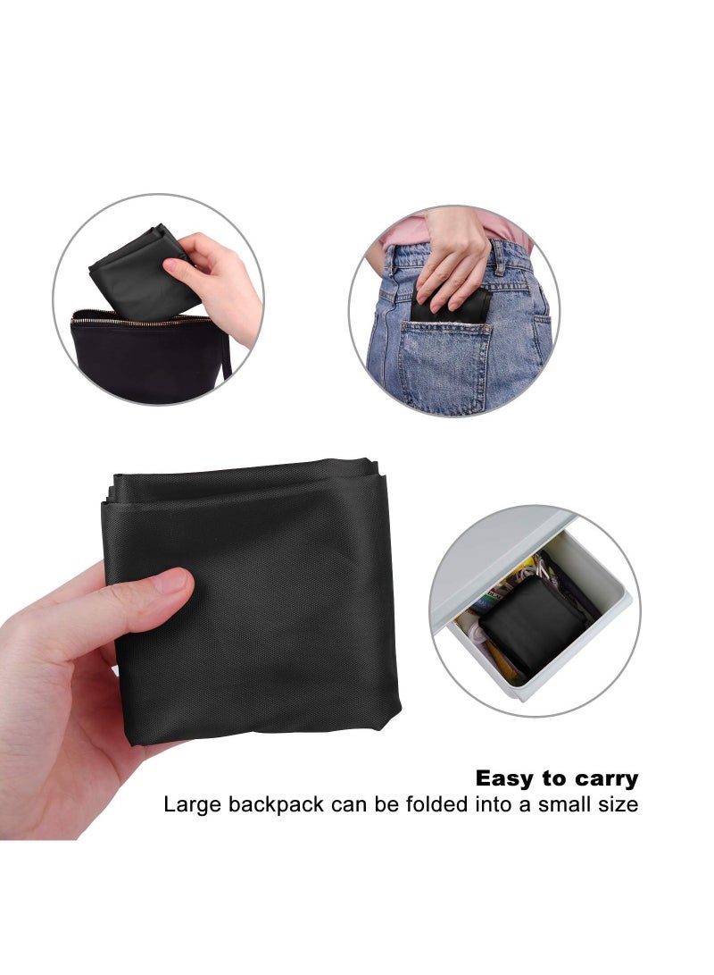 Zikra Drawstring Backpack, 8 Pcs Waterproof Drawstring Gym Bag String Swimming Bag for Adults and Kids, Folding Beach School Sport Toiletry Trainer Bag Travel Organiser Bag for Clothes Shoes - Image 2