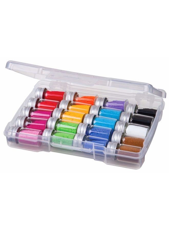 ArtBin 6946AB Photo & Craft Organizer 4" x 6" Box, [1] Plastic Storage Case, Clear - Image 1