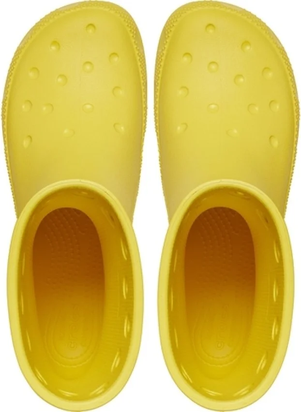 crocs Classic Boot Kids Boots 208544-75Y Sunflower