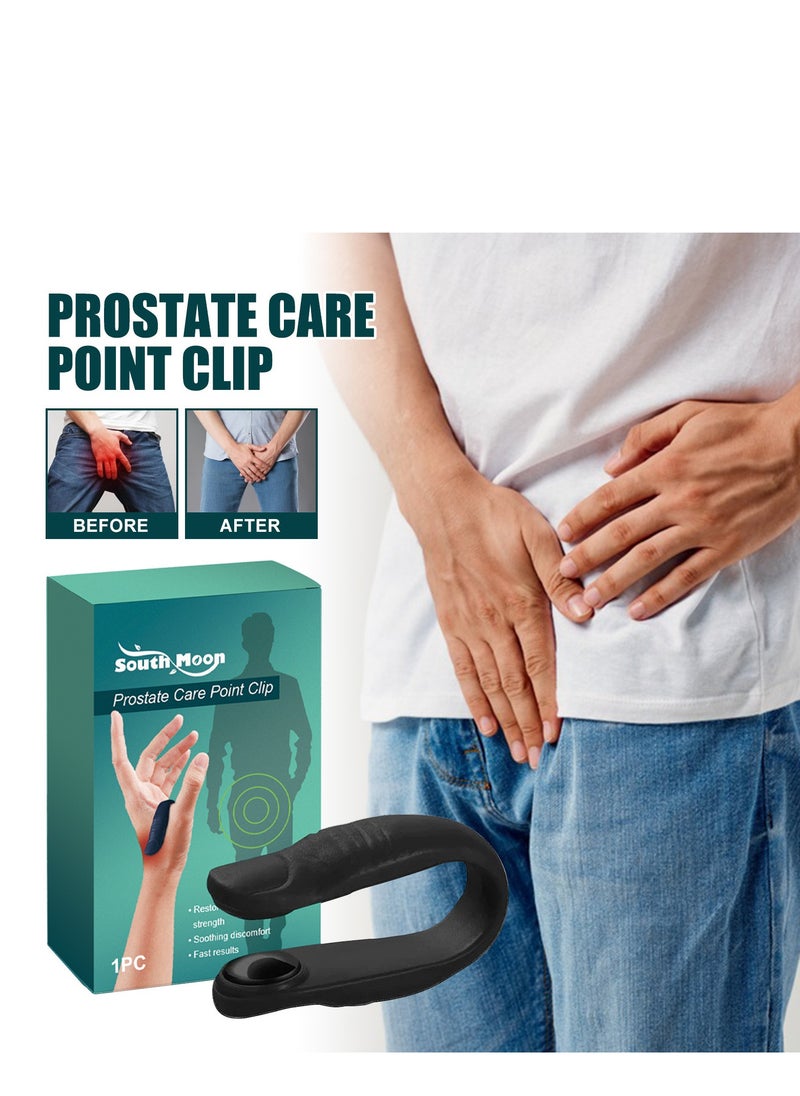 SOUTH MOON Prostate Care Point Clip for Prostate Health Acupressure Hand Pressure Point Clip for Natural Relief of Prostate Discomfort Easy to Use and Portable (1PCS)  - Image 2