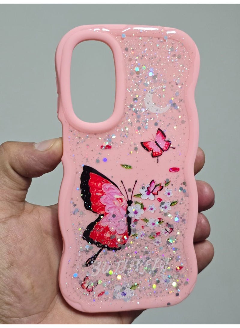 Butterfly Print Back Cover Compatible With Phone Samsung Galaxy A17 - Image 2