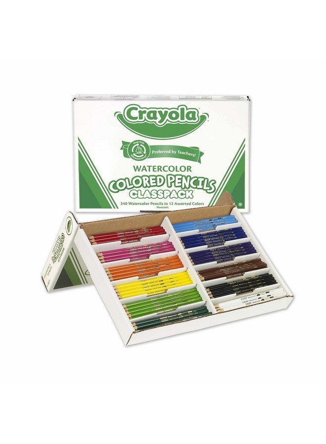 Crayola Watercolor Classpack School Supplies 12 Assorted Colors 240 Count - Image 3