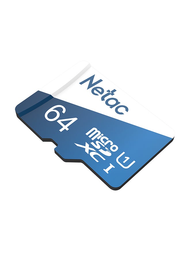 Netac Class 10 Flash Memory Card Blue - Image 1