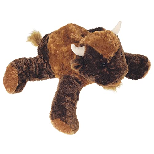 Mary Meyer Flip Flop Stuffed Animal Soft Toy, Buddy Buffalo, 12-Inches - Image 2