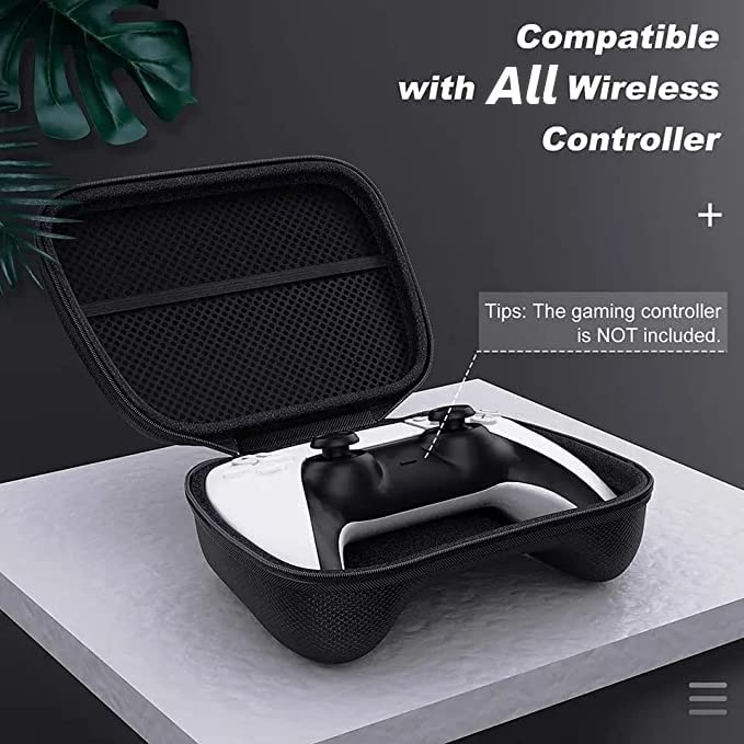 GadgetBite Game Controller EVA Case Compatible with Xbox One, Xbox, Xbox 360, PS3, PS4, PS5 PS2 or One S Wireless Controller, Game Controller Holder Hard Shell Protective Cover Storage Case(Black) - Image 5